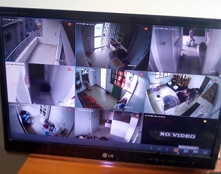 Complete CCTV System with display unit