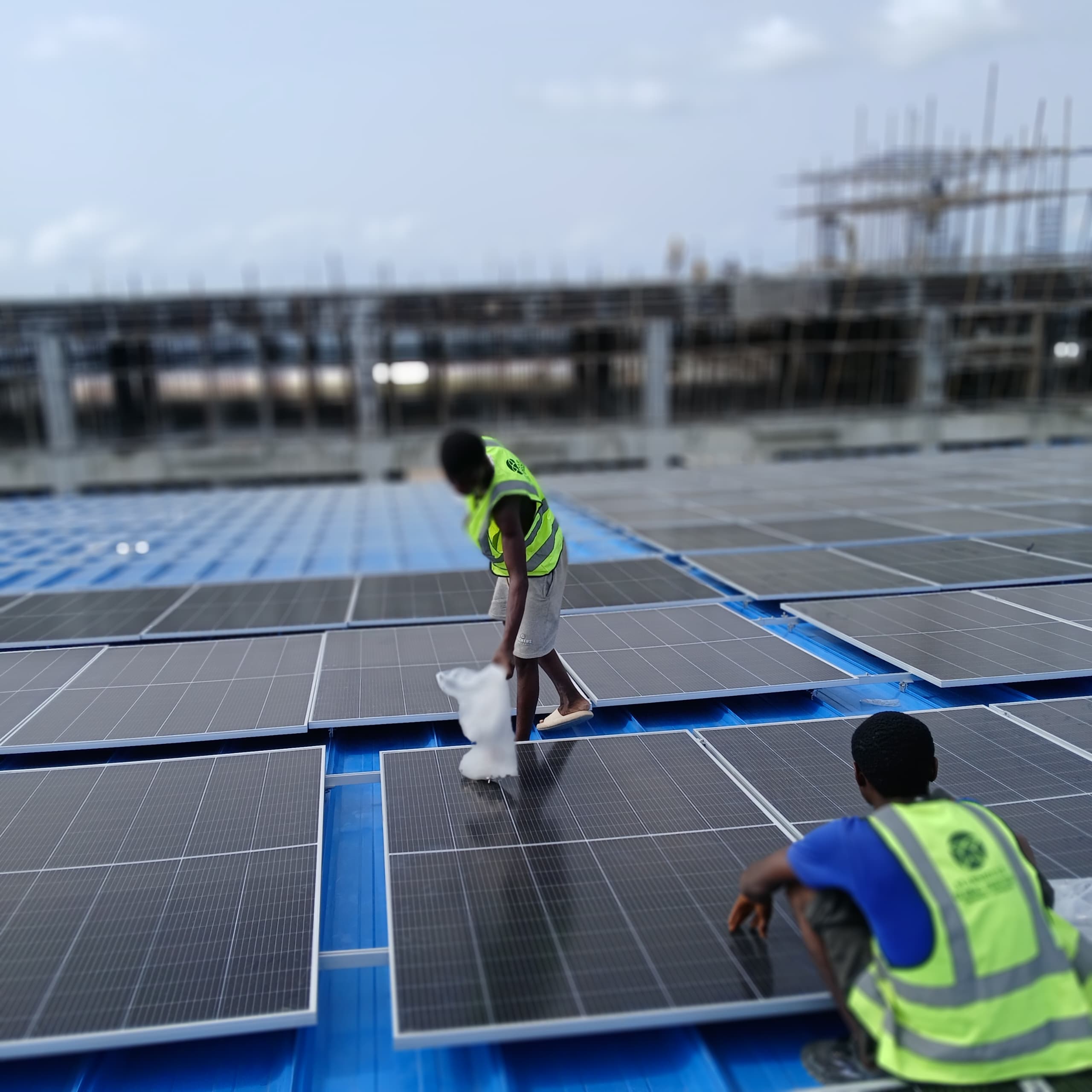 Solar Inspection, Engineer On Site